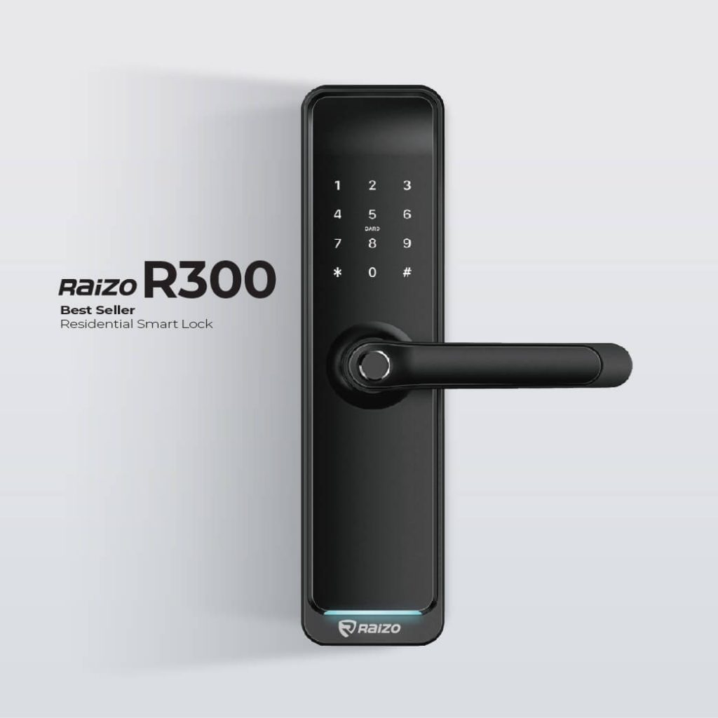 Raizo R300 is one of smart lock product category from Raizo Singapore.
