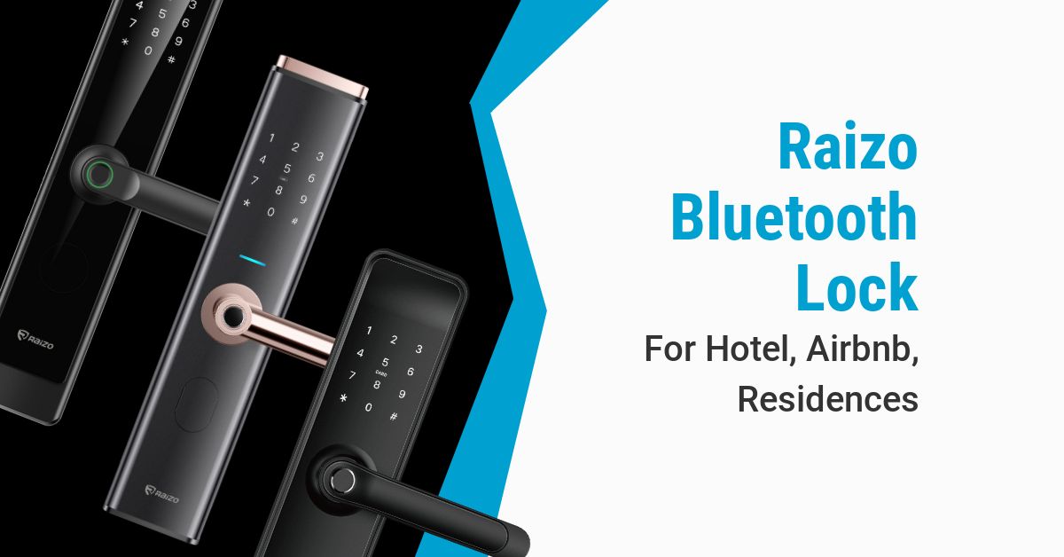 Raizo Bluetooth hotel lock system provide keyless check in in Singapore.